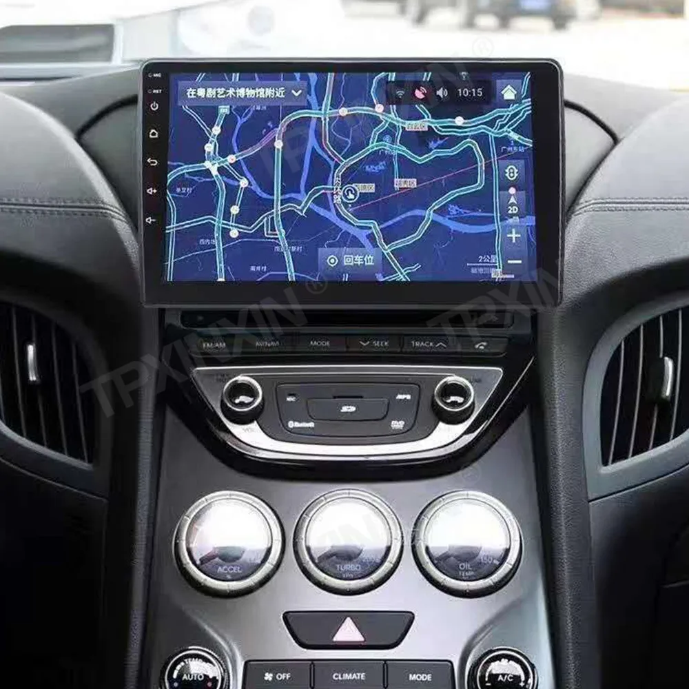 4+64G Android 10.0 dla Hyundai Genesis 2012+ Car GPS Navigation Player Head unit Multimedia player Auto Radio Tape Recorder Auto