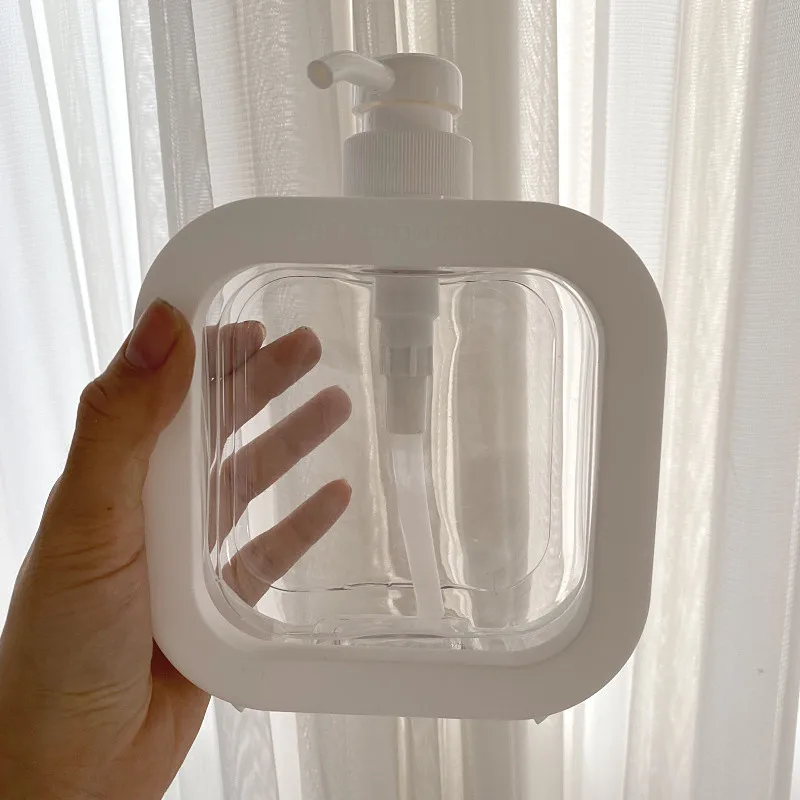 500 ml butelka mydła łazienka butelki do przechowywania prysznic wielokrotnego użytku z tworzyw sztucznych wymienne szampon prasy butelka mydło w płynie dozownik