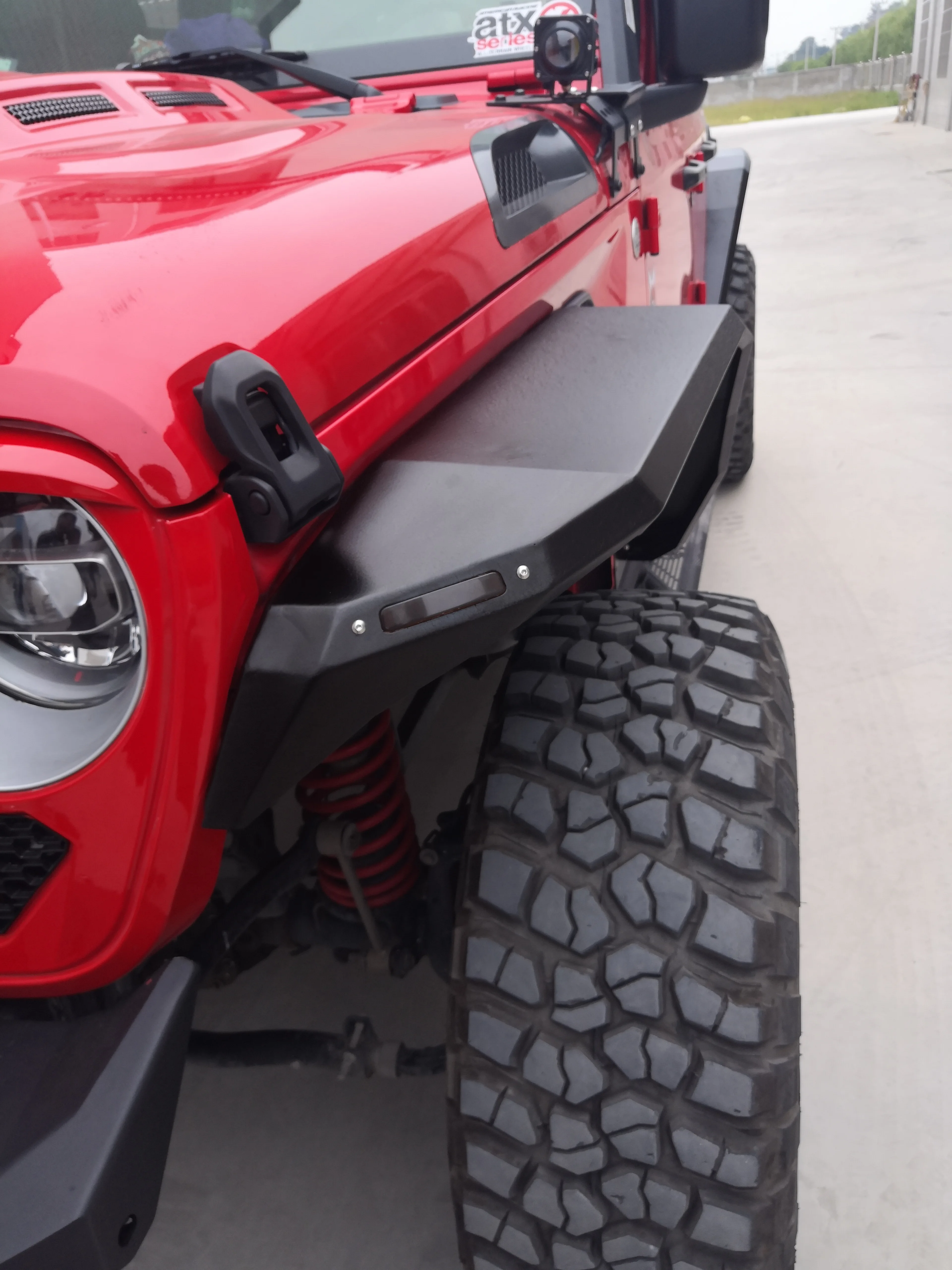 Błotnik do jeep wrangler JL 2018+ Predator wheel brwi stop aluminium samochodowe akcesoria samochodowe akcesoria offroad JL1143 Lantsun