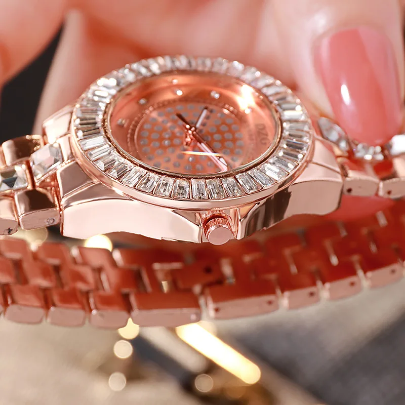 Diament temperament moda zegarki zegarek damski trend prosta bransoletka zegarek studentów ins styl