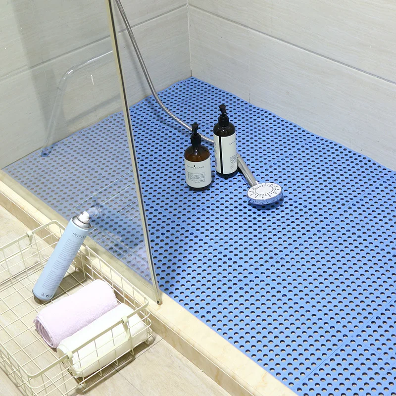 Najlepsze kreatywne dywaniki łazienkowe zestaw dywanów do łazienki siatka miękki plastik antypoślizgowy masaż stóp 6 kolorów do wyboru Wolnej kombinacji nowy