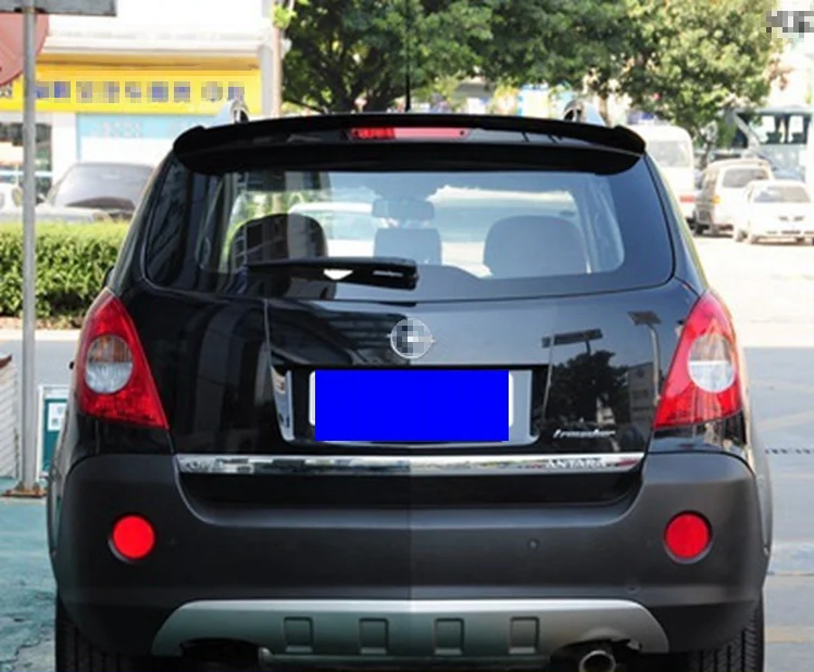 Stylizacja samochodu ABS plastik biała podkład tylny bagażnik bagażnik, błotnik Warga spoiler Автозапчасть do Opel Antara Spoiler 2008-