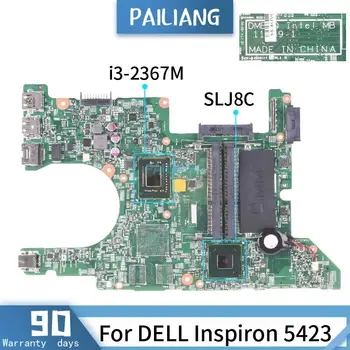 00N85M dla DELL Inspiron 5423 CN-00N85M 11289-1 SR0CV i3-2367M płyta główna laptopa, płyta główna przetestowany normalnie