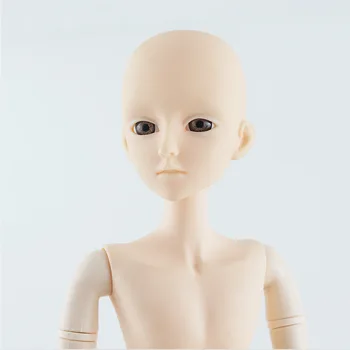 1/3 Boy BJD 60cm lalka z 3D oczami nagie ciało skóra normalna ciało mężczyzny bez makijażu 21 ruchomy przegubowy DIY Boyfriend lalki zabawki