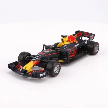1:32 Simulation alloy car model Toy For Red Bull F1 formula one with Steering wheel control front wheel steering toy for kids