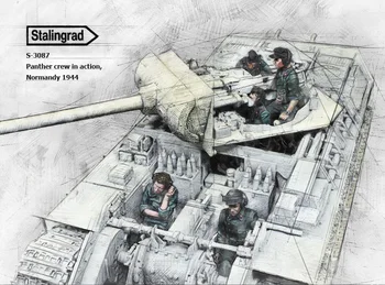 1/35 żywica figurki model Kit-268 armia niemiecka (bez zbiornika) w częściach неокрашенном postaci