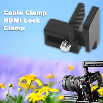 1/4 śruby zamek kablowy zacisk zacisk ochraniacz HDMI Sony A6500/A6300/A6000 Camera Cage Kit Rig