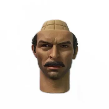 1/6 skali Van Cleef Head Sculpt Il Buono West Cowboy Head Carving with Hat for 12in Action Figure Collection Toy