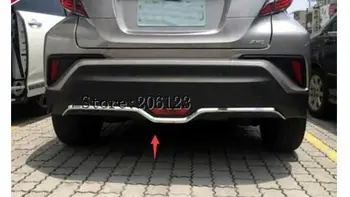 1 ABS chromowana listwa przedniego zderzaka listwa ochronna dla Toyota C-HR CHR C HR 2016 2017 2018 akcesoria samochodowe stylizacja z logo
