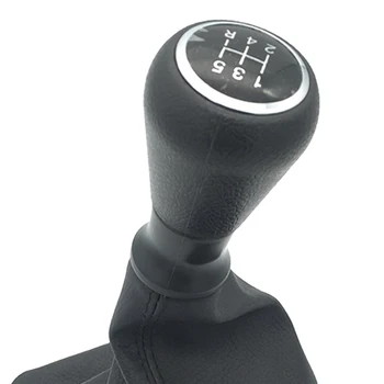 1 gałka zmiany biegów samochodu gałka zmiany piłka Ręczna obwoluta dźwignia zmiany biegów osłonę dla Peugeot 206 406