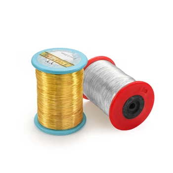 1 kg/rolka 0.2-1 mm nie blakną solidny trwały kolor miedziany przewód kształtki przewód zasilający pasek frezowanie przewód DIY do produkcji biżuterii akcesoria