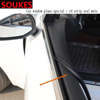 1 m Wnętrze auta okno przerwa izolacyjna dźwiękowa wykończenie uszczelka do Audi A3 A4 B8 A6 Q5 C7 B5 Mercedes Benz W203 W204 W205 W124 AMG W212