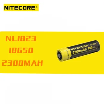 1 Nitecore NL1823 18650 bateria 2300mAh 3.7 V 8.5 Wh akumulator Lew wysokiej jakości z ochroną dla latarki latarka