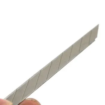 1 opakowanie 50szt ze stali węglowej Snap-off ostrze noża wymiana ostrza do sztuki graficznej samochodu folii opakowania