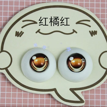 1 para akrylowych BJD oko 12 mm 14 mm 16 mm 18 mm 20 mm gałka oczna dla BJD SD lalki 1/3 1/4 1/6 lalka akcesoria anime zabawki dla dziewczynek