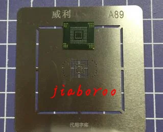 1 para/lot 1 eMMC flash memory flash NAND z ios do Samsung Galaxy S4 Mini I9190 +1szt BGA reballing reball wzornik
