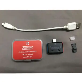 1 Upgrade V5 RCM Loader One Payload Bin wtryskiwacz nadajnik dla Nintendo Switch for PC Host Use U Disk Game Save