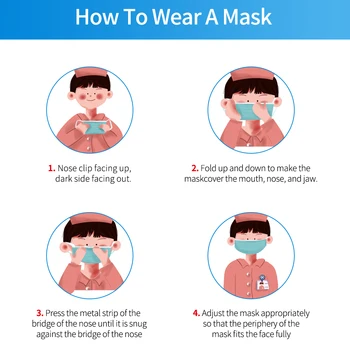 10-200 szt. jednorazowe maski do twarzy niebieski 3 warstwy Ply filtr z włókniny maska do twarzy Антипылевая ochronna jest bezpieczna, oddychająca maska do twarzy