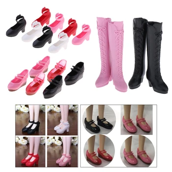 10 par modnych 1/6 Girl Lalki Boot Shoes dla Blythe Licca/Momoko/Azone