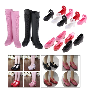 10 par modnych 1/6 Girl Lalki Boot Shoes dla Blythe Licca/Momoko/Azone