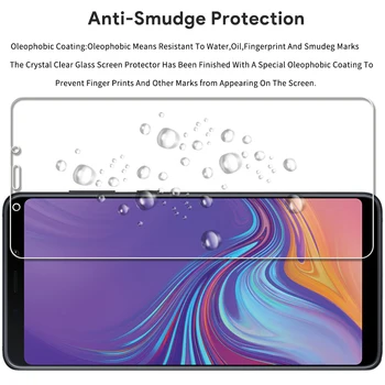 100pcs 2.5 D szkło hartowane folia ochronna do Samsung Galaxy A90 A80 A60 A70 A40 A50 A40S A20 A30 A20E A10 hartować ochraniacz ekranu