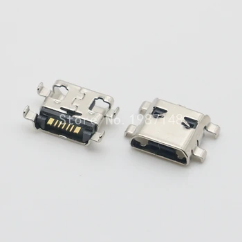 100pcs Micro USB 7Pin Jack Złącze socket Data charging port tail plug do Samsung S3 mini i8190 i8160 S7562 S7582 Port Plug