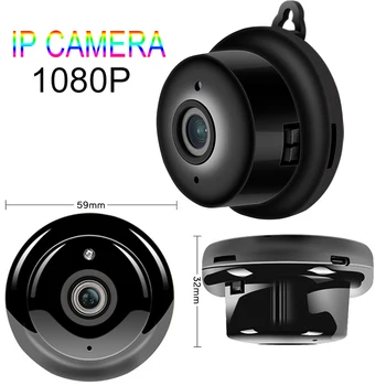 1080P, z night vision, maksymalna 128G dany aparat bezprzewodowy HD mini Wifi kamera detekcja ruchu, bezpieczeństwa w domu Cam
