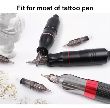 10szt igły kasety tatuaż 0.25/0.3/0.35 mm RL устранимая sterylizowane igły tatuaż bezpieczeństwa do zgarnięcia maszyn tatuaż gniazda