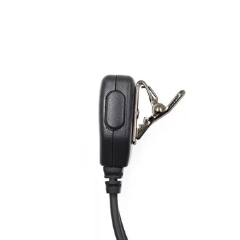 10szt XQF Security Headset Zaczepu na ucho zestaw słuchawkowy zestaw słuchawkowy naciśnij i MÓW do Motorola Radio EP350 EP450 GP300 BC10 CP200 CP300 GP88 transceiver