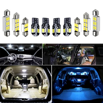 10x Canbus Error Free LED Interior Light Kit Package for 2019 2020 Subaru Outback Car Accessories Map Dome Trunk License Light