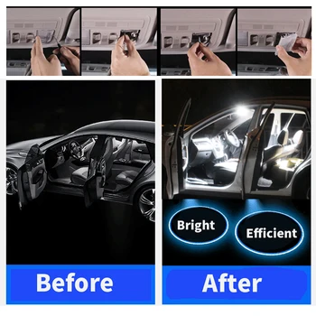 10x Canbus Error Free LED Interior Light Kit Package for 2019 2020 Subaru Outback Car Accessories Map Dome Trunk License Light