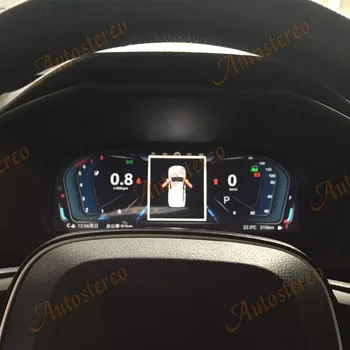 12,3-calowy Android 9,0-metrowy ekran na desce rozdzielczej samochodu приборный wyświetlacz do Toyota RAV4 RAV-4 2019 2020 odtwarzacz multimedialny radioodtwarzacz