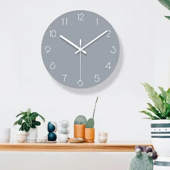 12 cali kolor zegar ścienny lustro akrylowe nowoczesny design grawerowanie laserowe 3D zegar Mute Reloj de Pared dekoracji sypialni