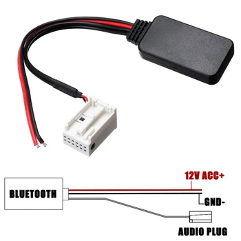 12-pinowy moduł karty Bezprzewodowe stereo Bluetooth music adapter Aux odbiornik pomocniczy o kabel do Mercedes-Benz W169 W245 W203