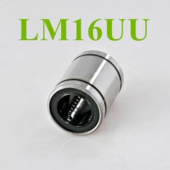 12 szt LM16UU 16 mm liniowe łożysko kulkowe tuleja łożyska liniowe CNC części drukarki 3d części LM16