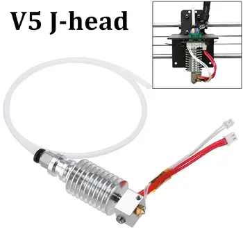 12V 40W V5 J-head Hotend Kit 0.4 mm zaktualizowany bezpośredni wytłaczarki Hot End Kit dla ANYCUBIC for I3 Mega 3D Printer Parts