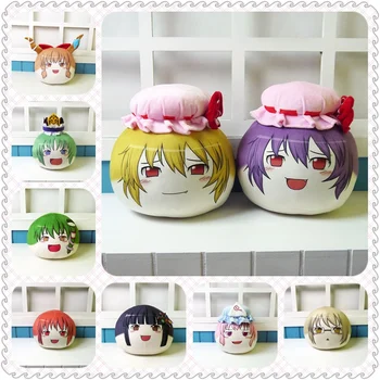 13 stylów TouHou projekt pluszowe lalki anime gry Reimu, Marisa Санаэ Yukari Shikieiki Ремилия cosplay zabawki poduszka 30 cm dziewczyna prezent