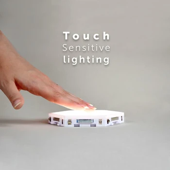 14 szt./kpl. DIY Quantum Night Light Touch Sensitive Modular Hexagon Light Panel Lamp Minimalist Custom Novelty Creative Decoration