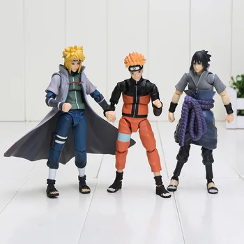15 cm w pudełku Naruto zabawki Susuke figurka Sasuke Naruto kolekcjonerskie figurki model lalka zabawka brinqudoes bebe