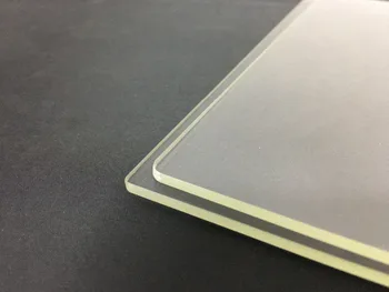 150 x 75 x 3 mm drukarka 3D płytka szklana szkło borokrzemianowe Build Plate