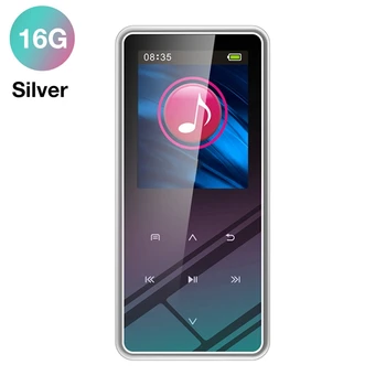 16 GB 1,5-calowy MP4 wyświetlacz LCD Bluetooth V4.2 MP3 Mini Lossless HiFi Music Vedio odtwarzacz z mikrofonem z zestawem słuchawkowym