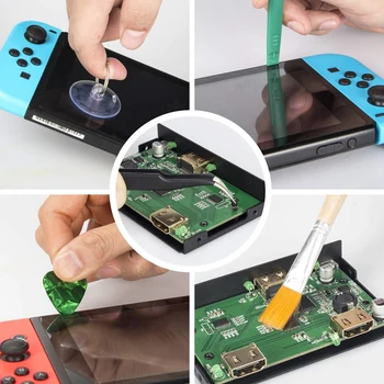 17 In1 Professional Full Security przez screwdriver Game Bit Repair Tool Kit For Nintendo Switch/Joycon New 3Ds i Nintendo Switch
