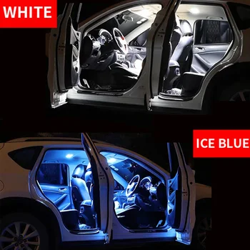 17pcs No Error White Canbus LED Light lampy samochodowe dla 2005-2011 Benz SLK R171-Class Map Dome Trunk License Plate Lamp Interior Pac