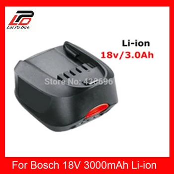 18V 3.0 Ah li-ion elektronarzędzia wymiana akumulatora na Bosch PSR 18 Li-2 2607335040 2607336039