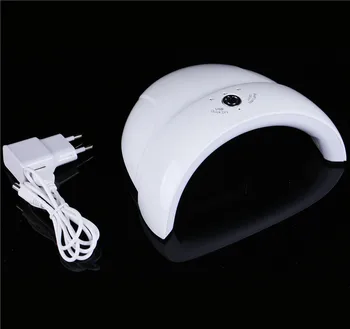 18W Mini UV LED Lamp Nail Dryer przenośny Automatyczny czujnik do paznokci żel do utwardzania lakieru profesjonalny manicure narzędzie z interfejsem USB-zasilacz