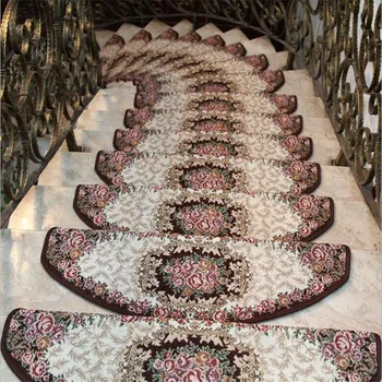19 szt schody dywanowe zestawy antypoślizgowe schody, dywaniki krok mata do schodów 24X74cm nadaje się do schodów o szerokości 25 cm