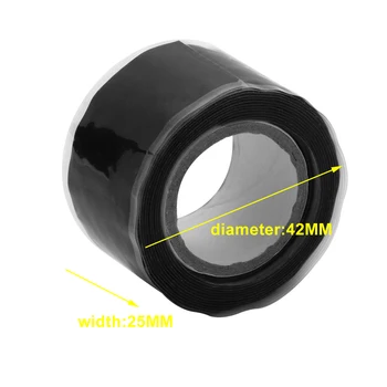 1szt 1.5 Mwaterproof anti-electricity and high temperature silicone repair self-adhesive tape garden tap water pipe tape
