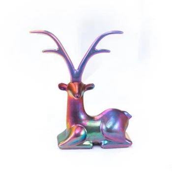 1szt 3D kreskówka zwierząt christmas jelenie formy Kryształ epoksydowa formy DIY lustro formy do gabloty