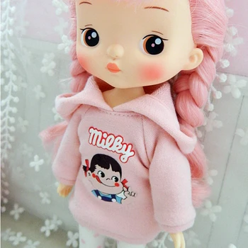 1szt / mini-lalka kreskówka Bluza dla Blyth, Azone, Licca, Holala doll odzież stroje akcesoria dziewczyna zabawka