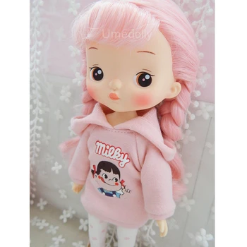 1szt / mini-lalka kreskówka Bluza dla Blyth, Azone, Licca, Holala doll odzież stroje akcesoria dziewczyna zabawka